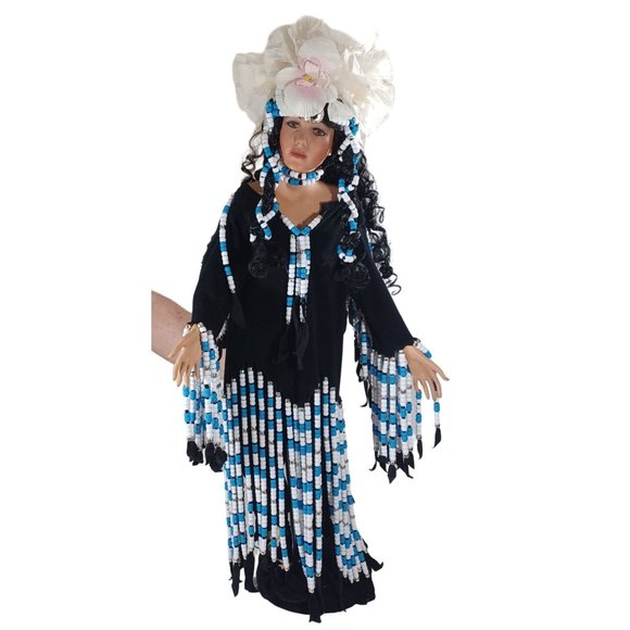 RARE Rustie 34" Midnight Moon Native American Doll Limited Ed 3000 Vintage - Picture 6 of 7